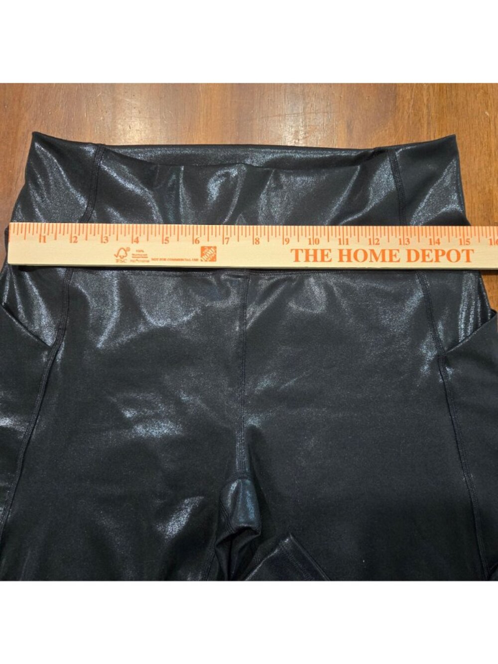 Fabletics Anywhere Motion365+ Shine High-Waisted Leggings Womens Size M (6-195) - Picture 8 of 10